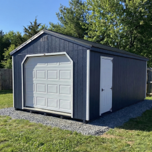 Backyard garage