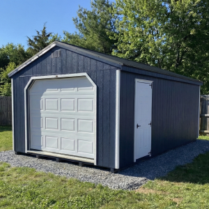 Backyard garage