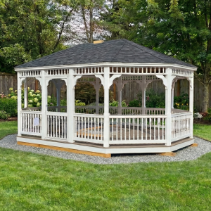 Backyard gazebo