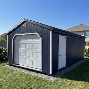 Backyard garage