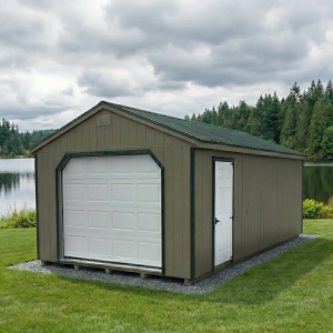 Backyard garage
