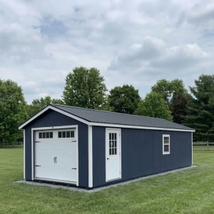 Backyard garage