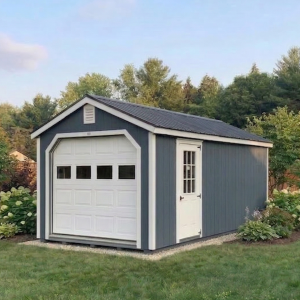 Backyard garage