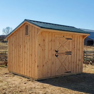 Backyard animal barn