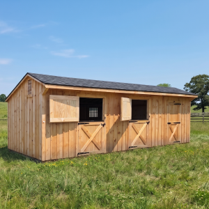 Horse barn