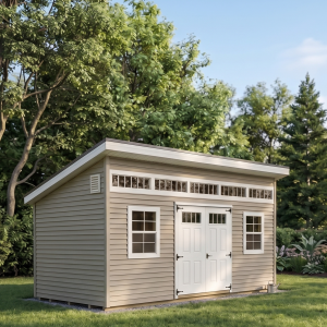 Backyard shed