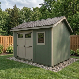 Backyard shed