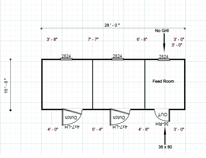 15172 Barn 10x28 - Image 3
