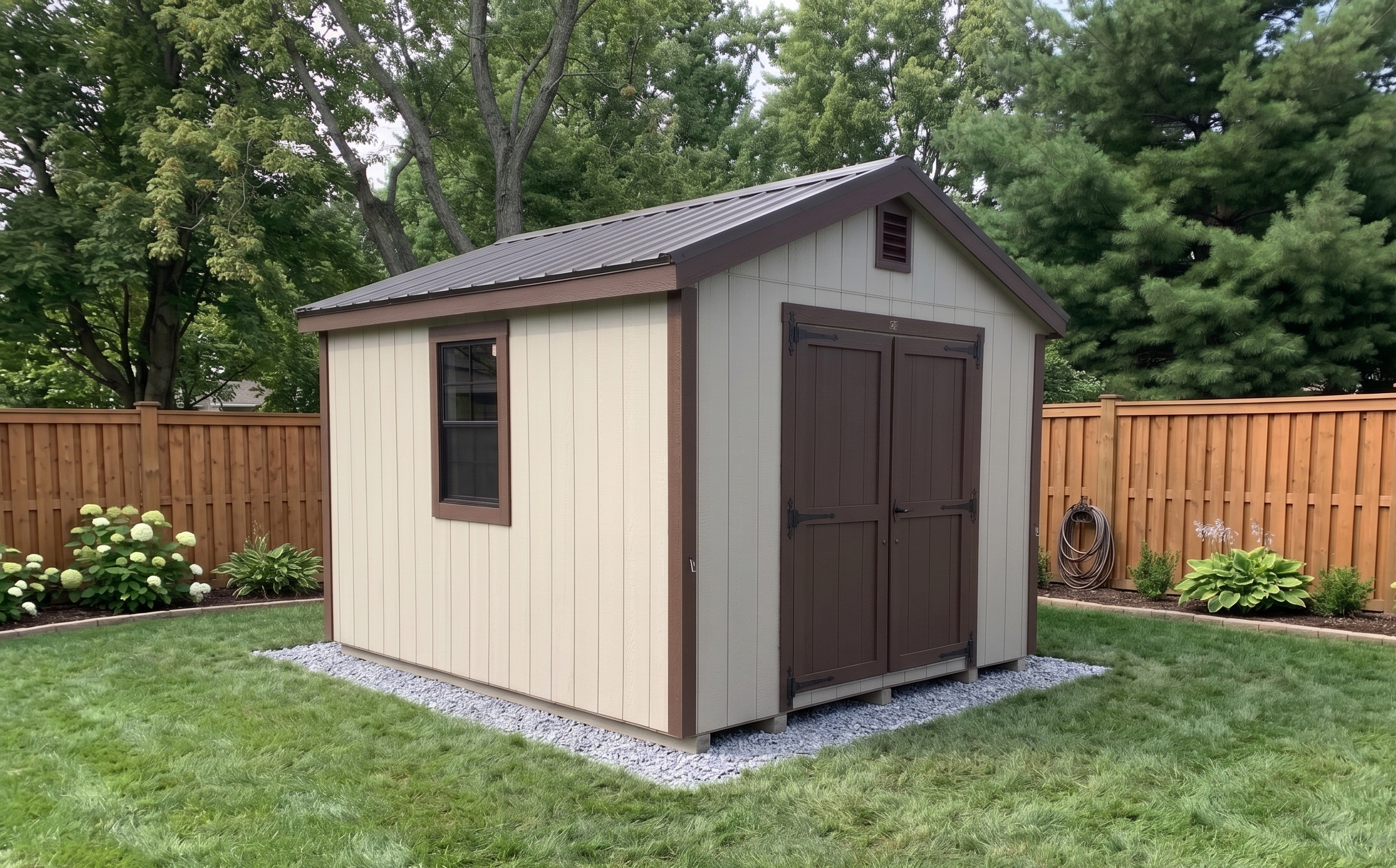 Backyard shed