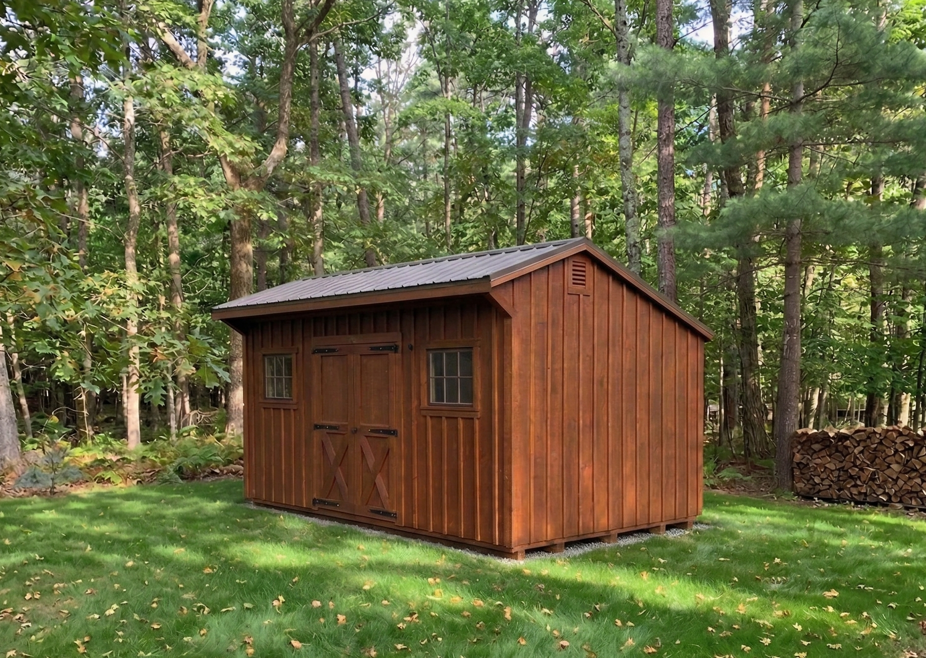Backyard shed