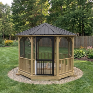 Backyard gazebo