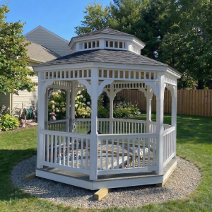 Backyard gazebo