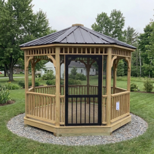 Backyard gazebo