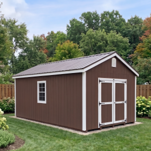 Backyard garage