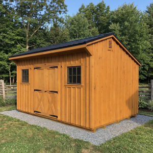Backyard shed
