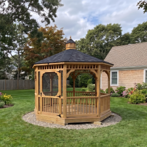 Backyard gazebo