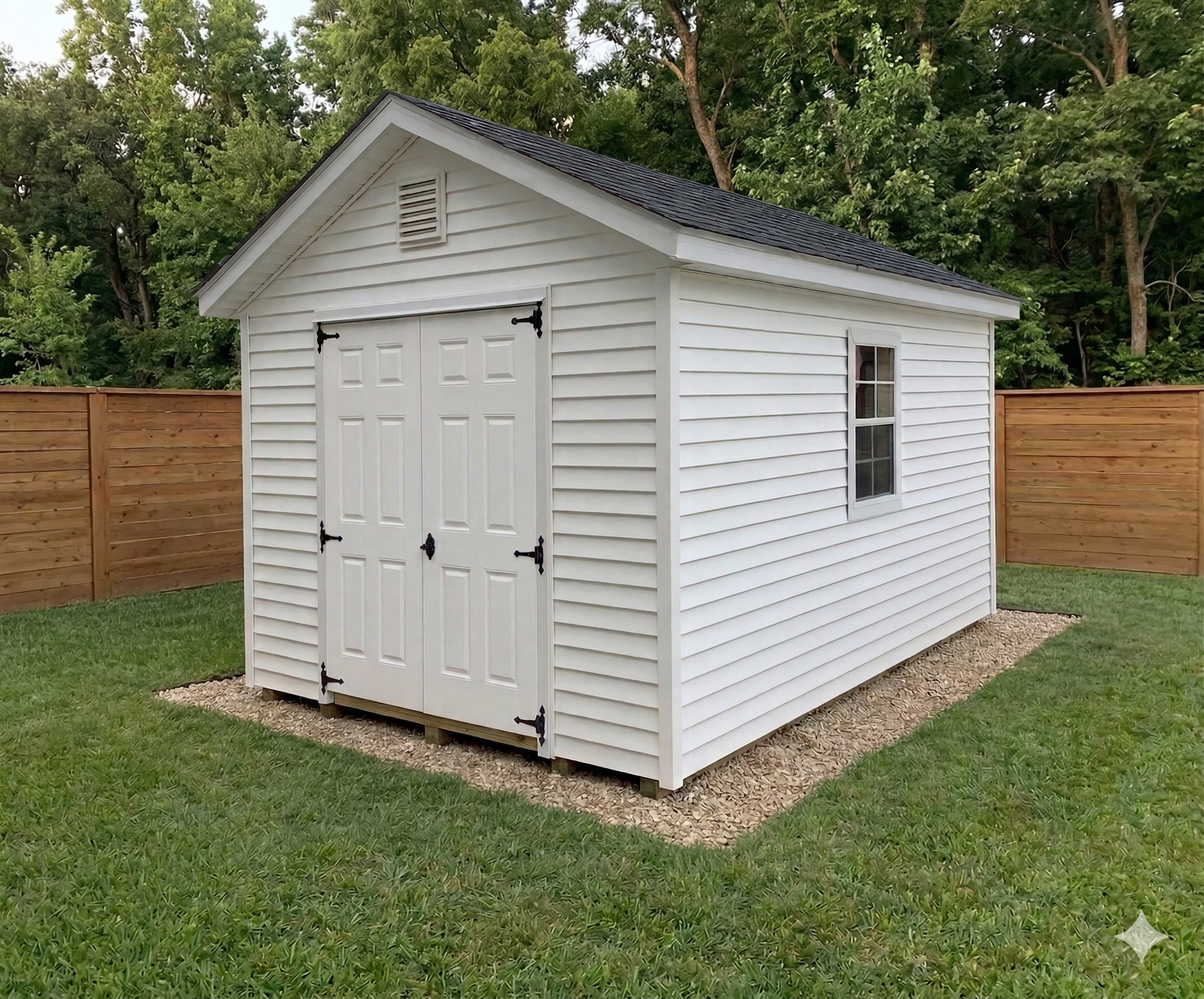 Backyard shed