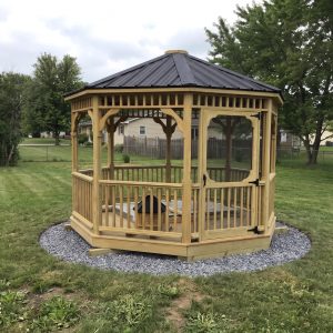 Backyard gazebo