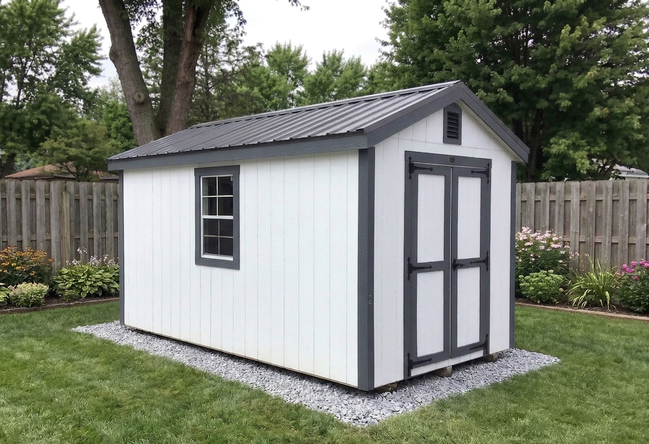 Backyard shed