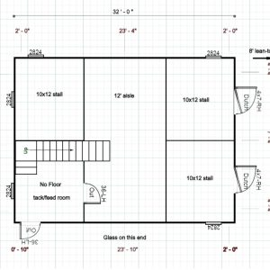 15514 Barn 32x24 DISPLAY ONLY