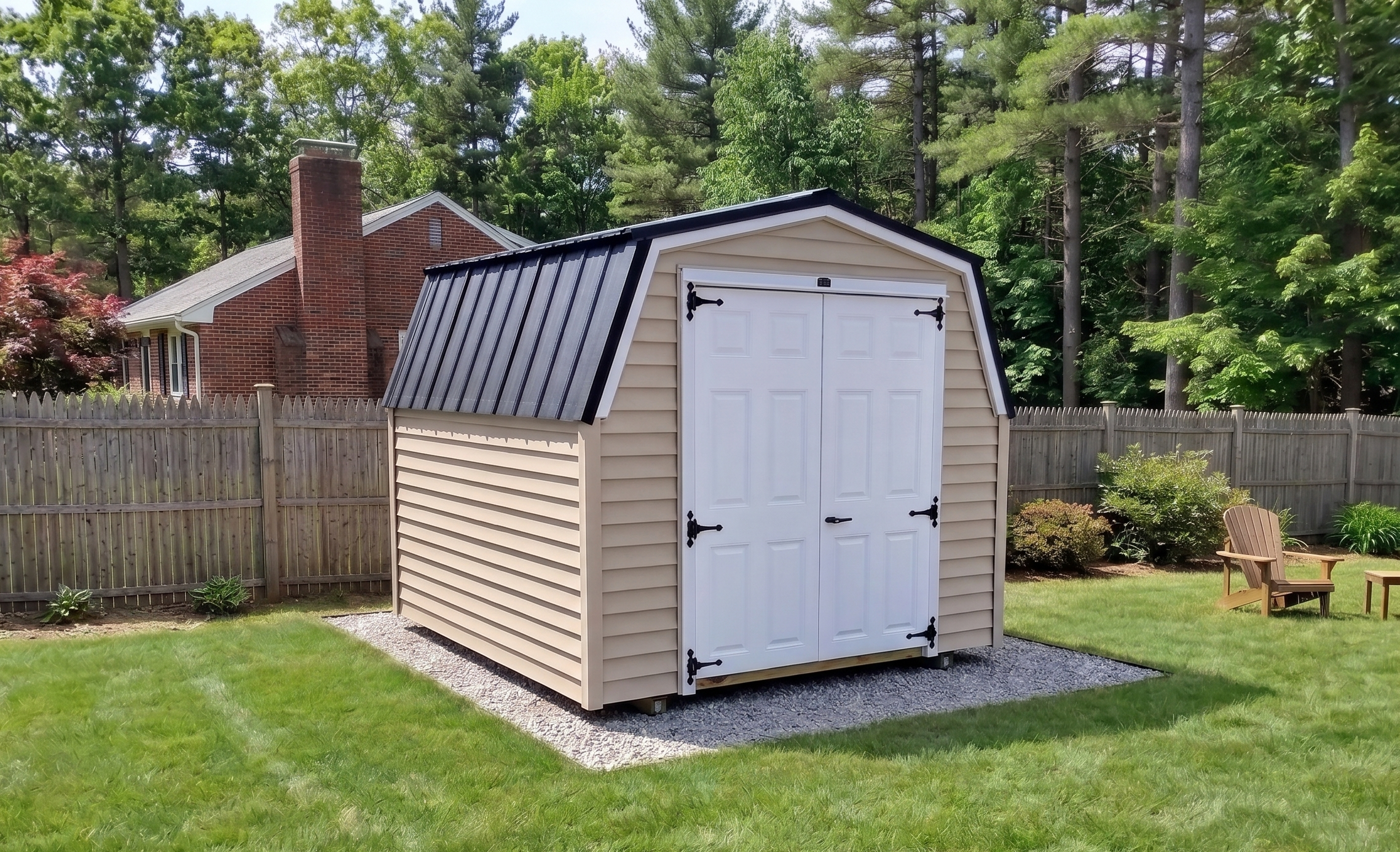Backyard shed
