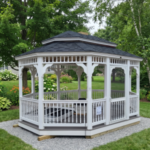 Backyard gazebo