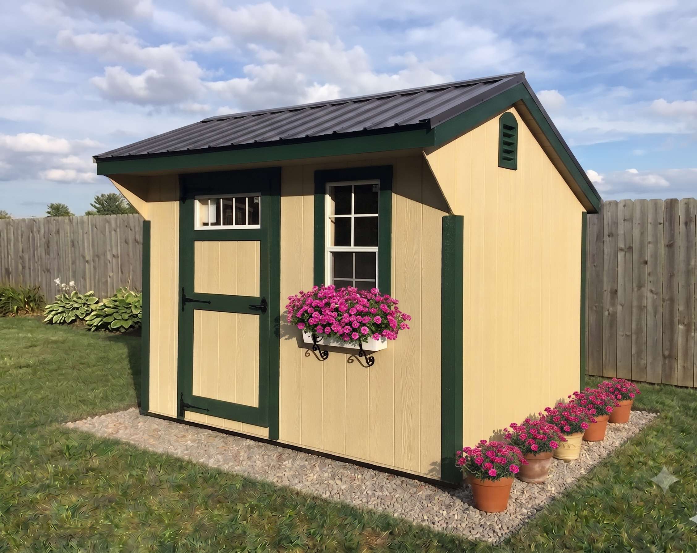 Backyard shed