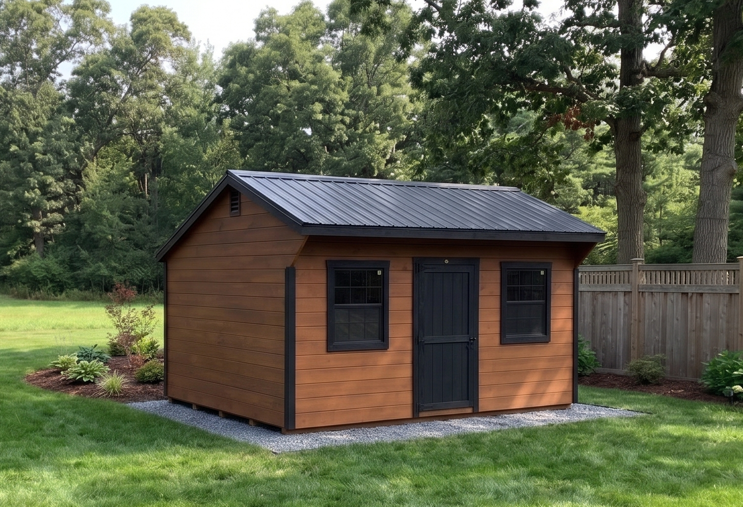 Backyard shed