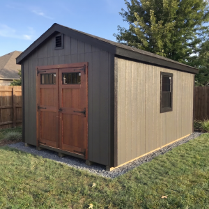 Backyard shed