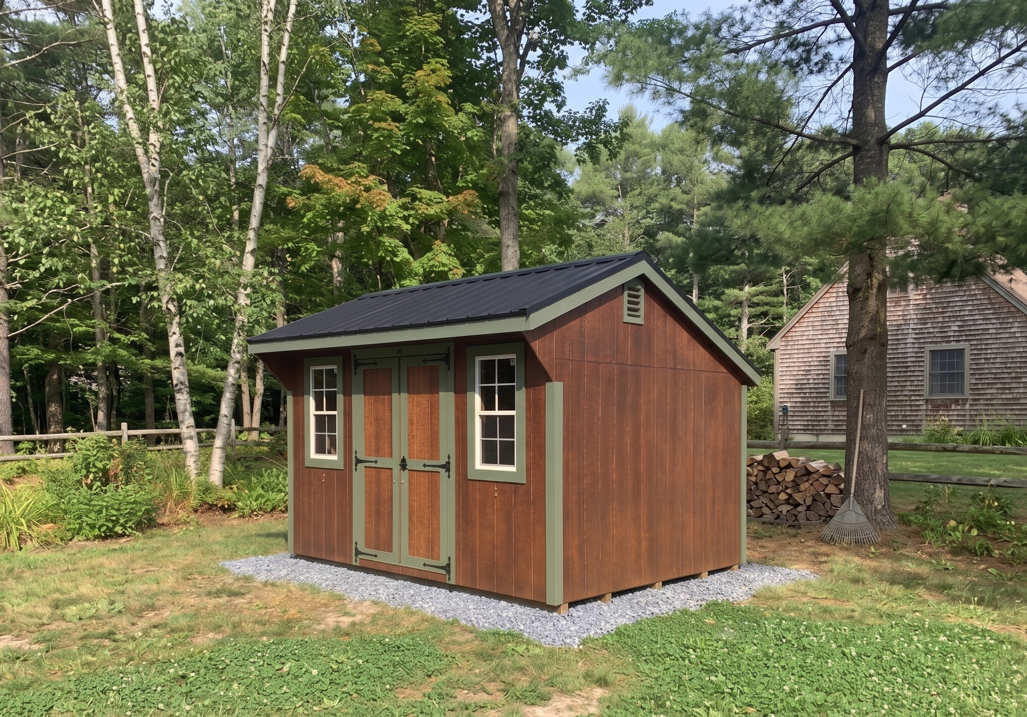 Backyard shed