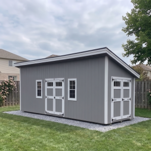 Backyard shed