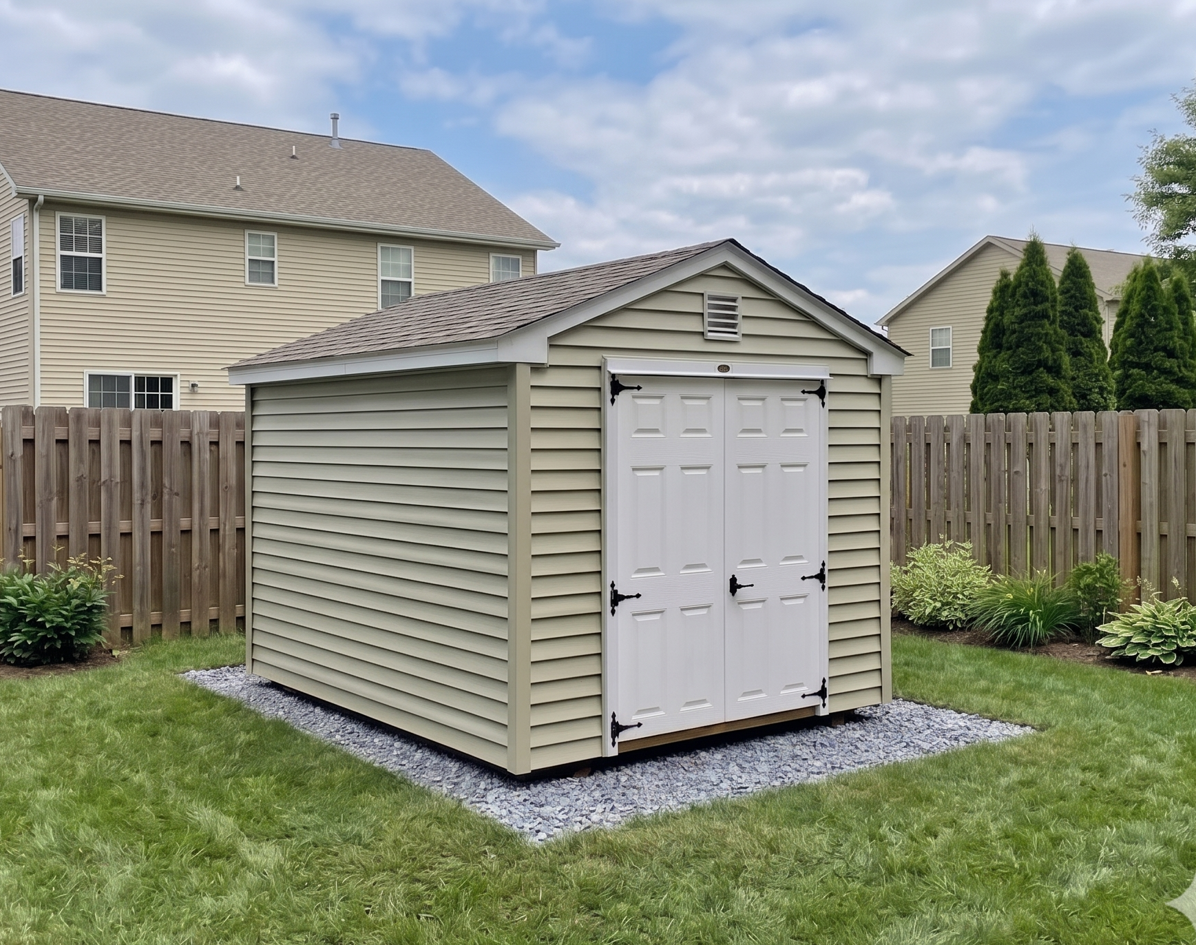 Backyard shed