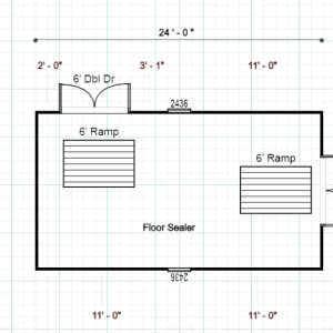 15215.10 Garage 13'4x24