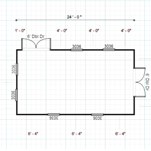 15955 Garage 13'4x24