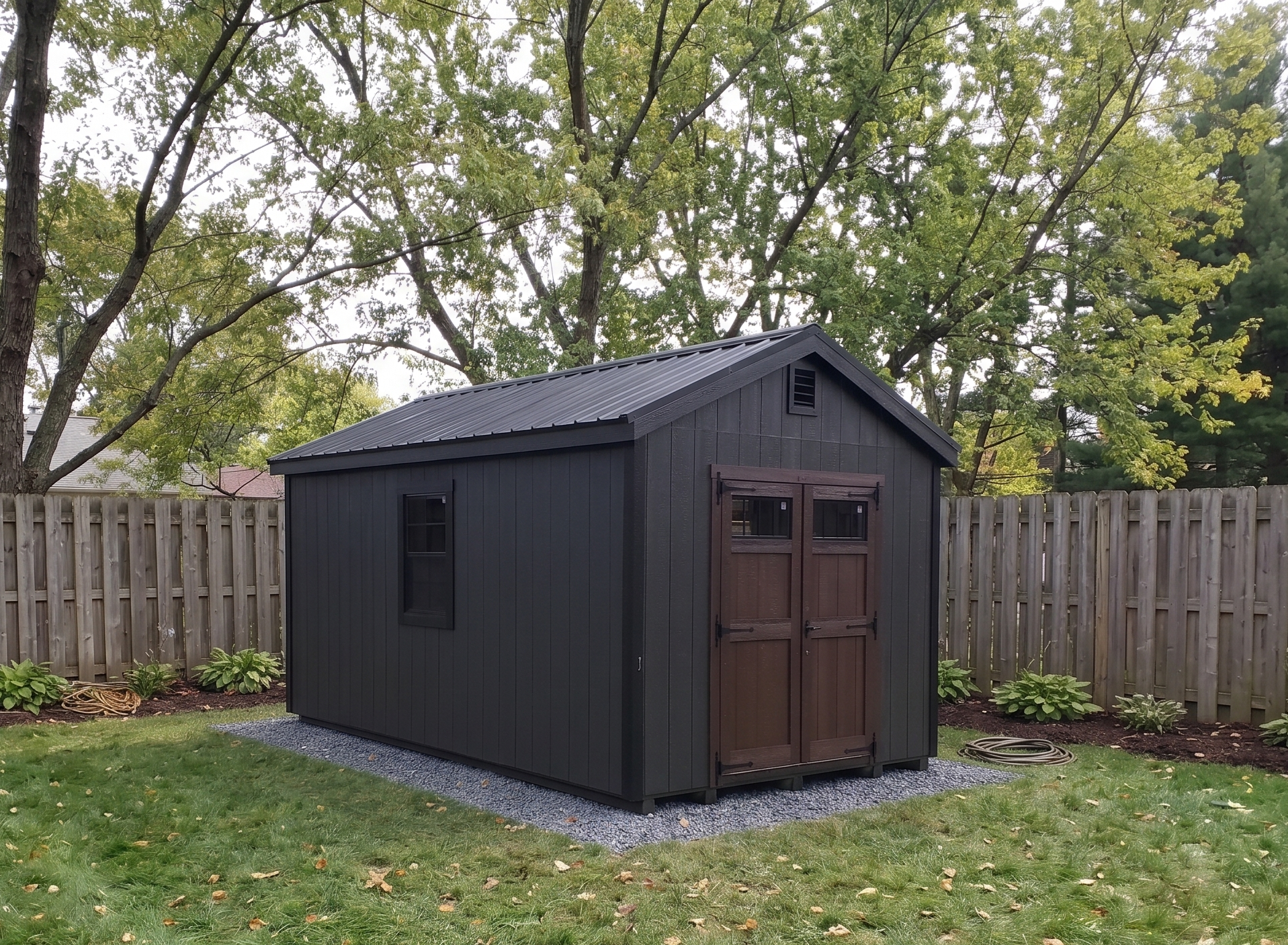 Backyard shed