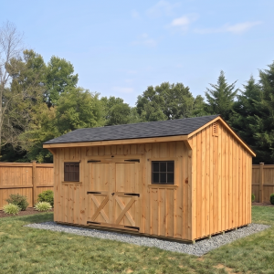 Backyard shed