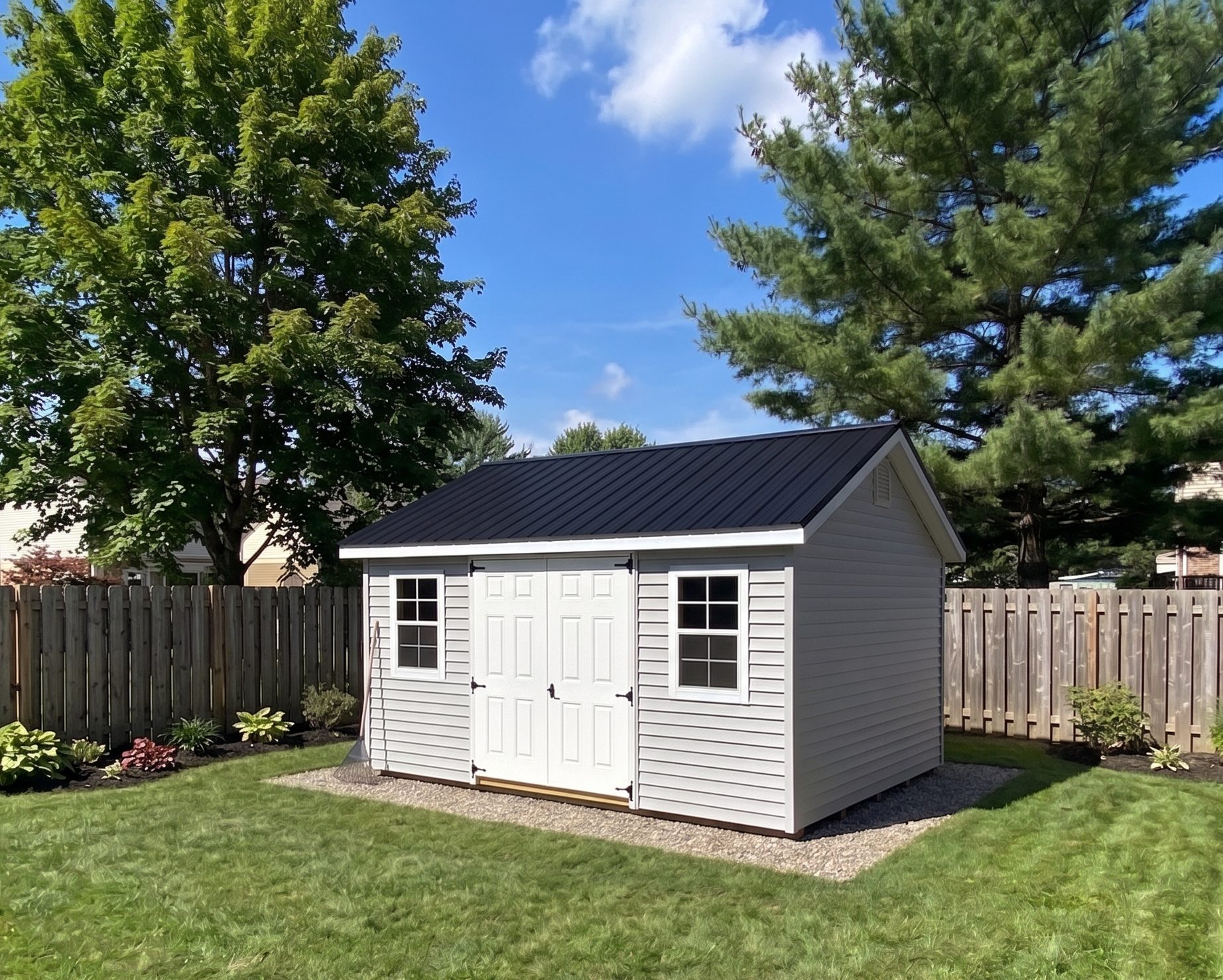 Backyard shed
