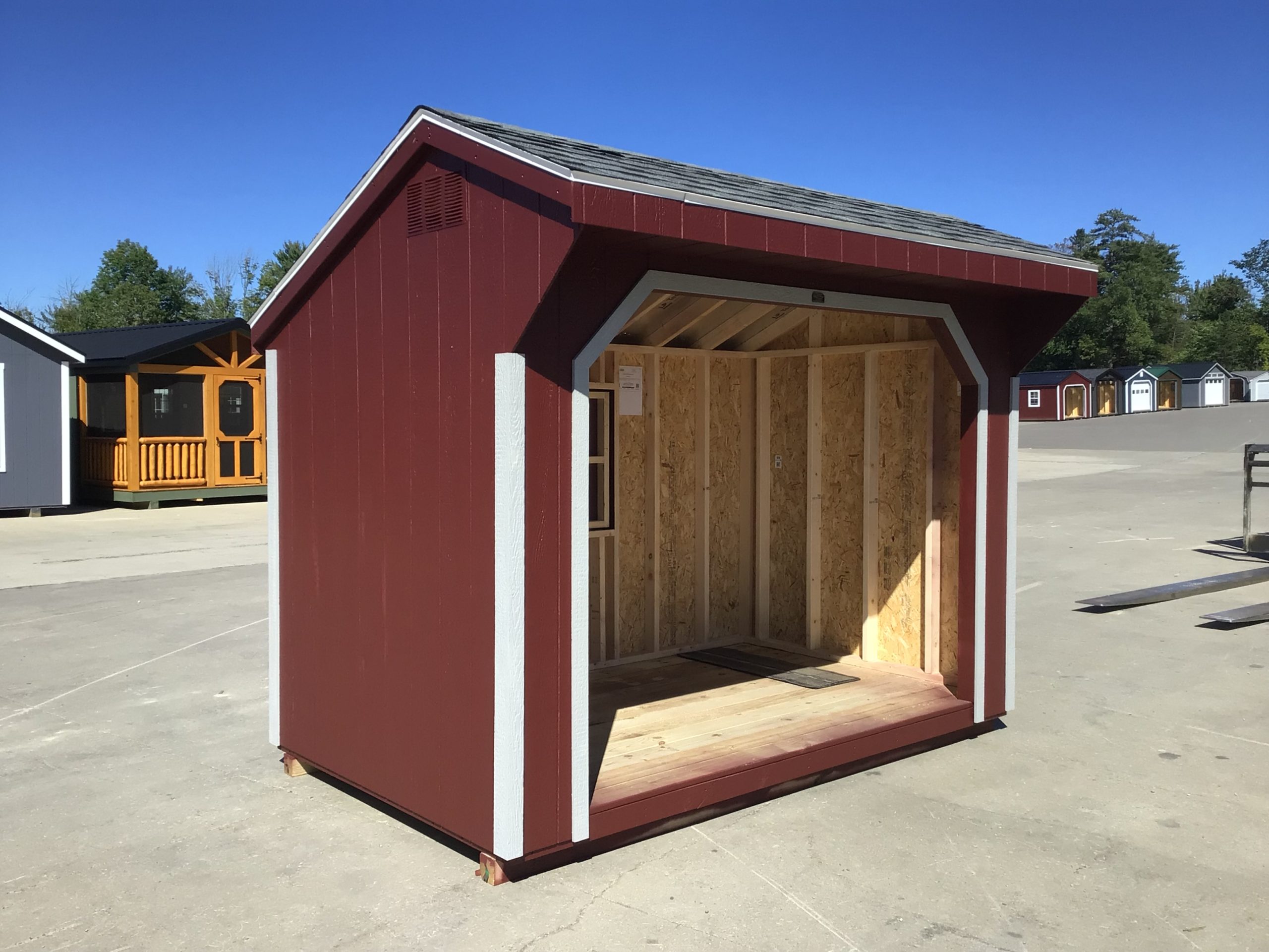 16364.2 Wood Shed 6x10 - Image 2