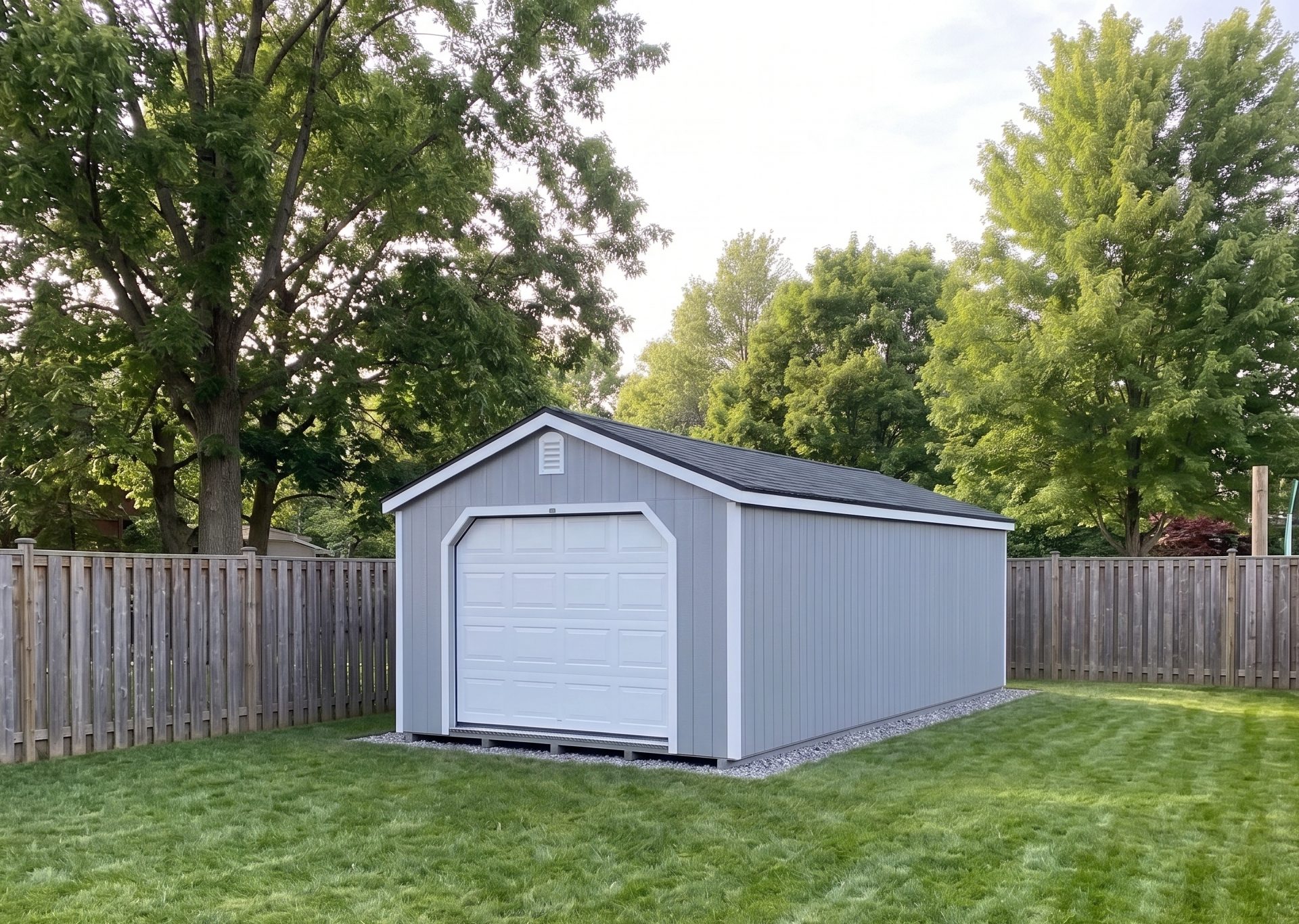 Backyard shed