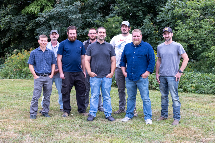 Hill View Mini Barns truck drivers