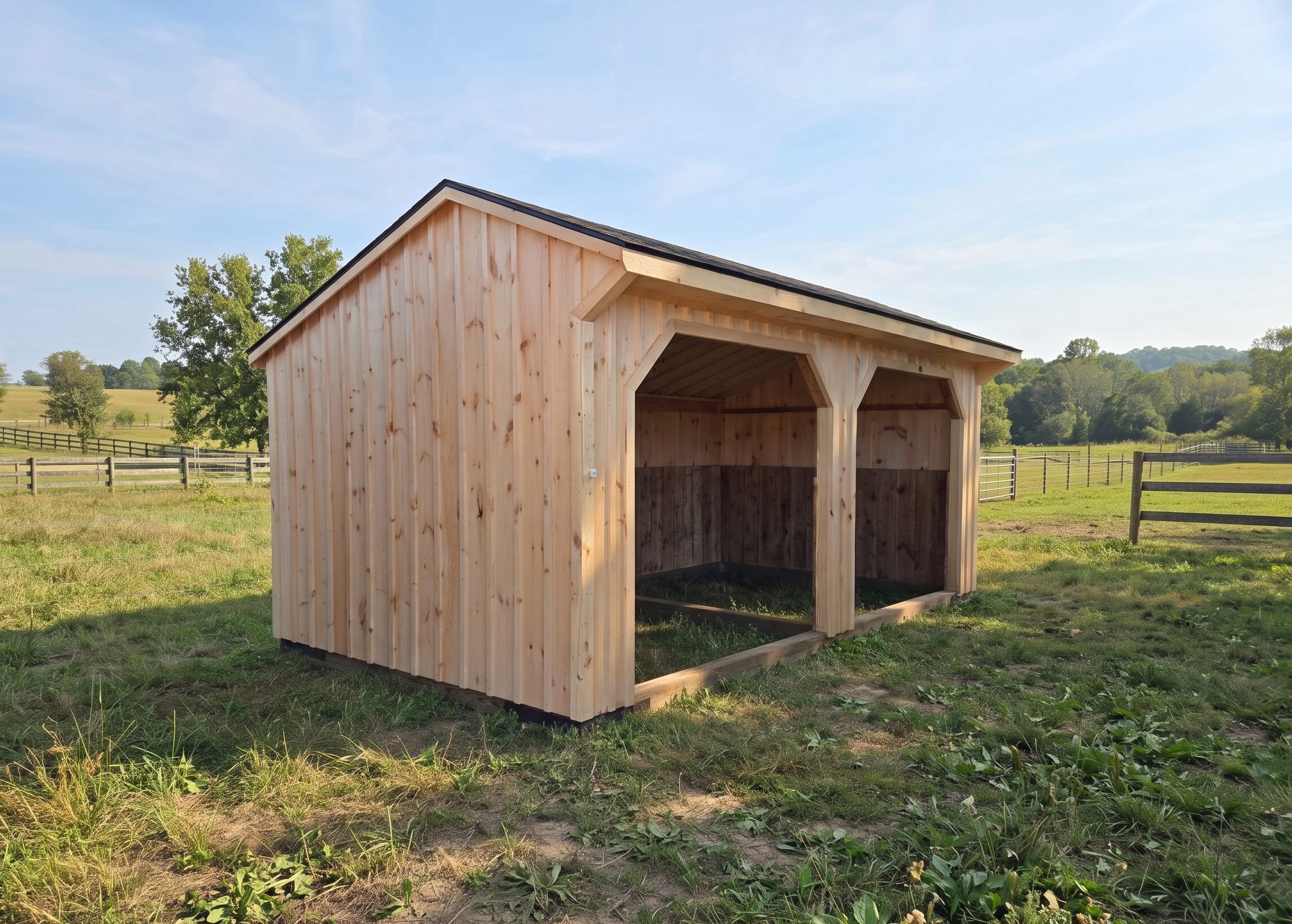 Run in barn