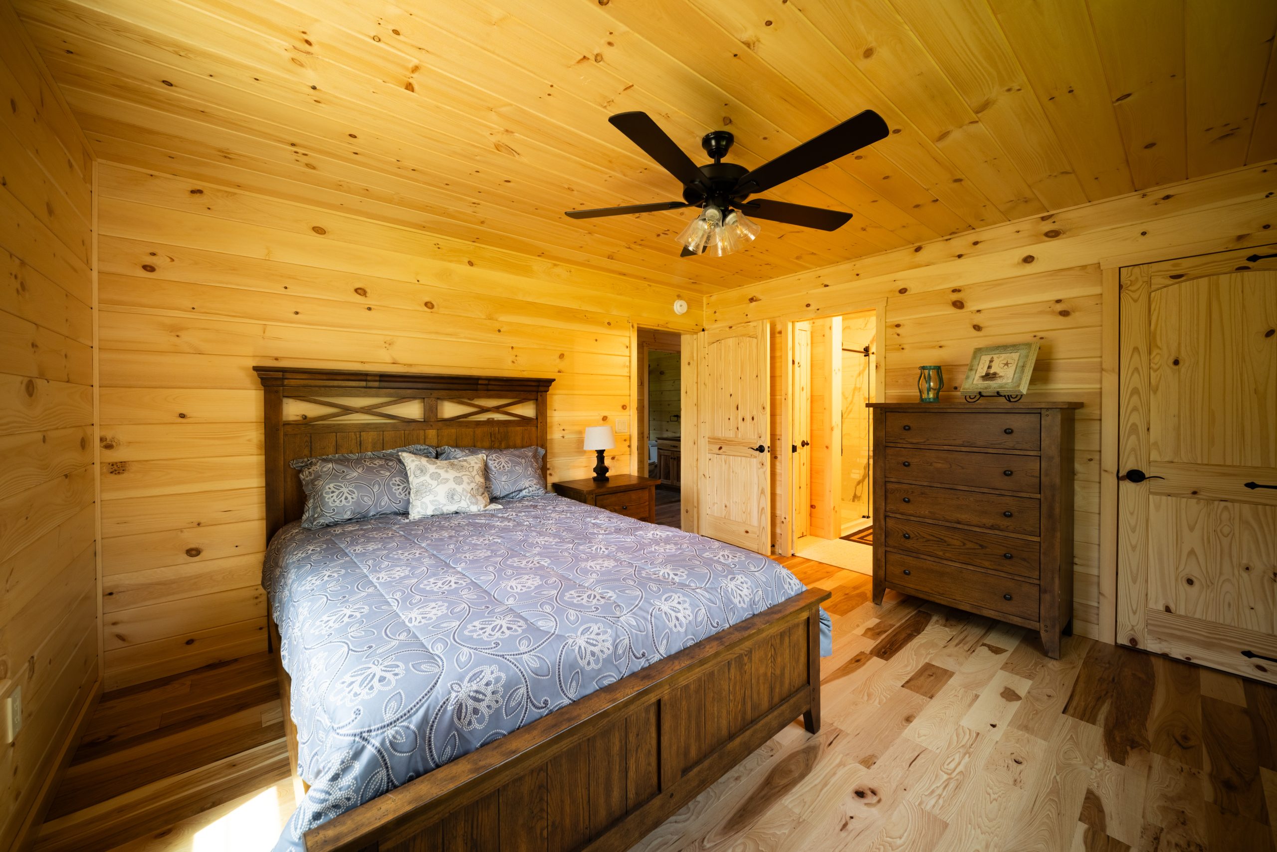 Maine log camp